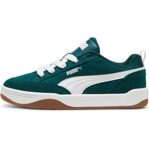 Pumaunisex. 39749504 Park Lifestyle Street groene trainers (42), Plat, Veters, Casual