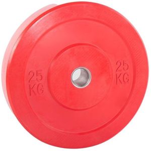 kleur olympische schijf fitnessdigital - 25kg