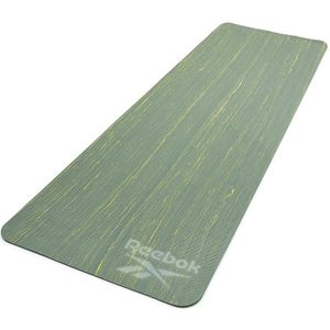 Reebok Camo Yoga Mat - 5mm - Geel/Groen