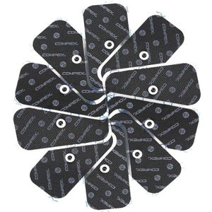 Compex Pack 10 Zakjes Elektroden 1 Snap (2 Stuks)