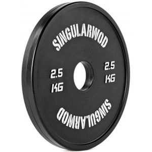 Singular WOD Fractional Training zwart Olympische schijf - 2.5kg