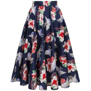 Swing rok - Bunny (Blauw/Multicolour)