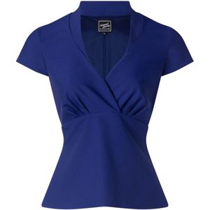 Tops - Glamour Bunny Business Babe (Blauw)