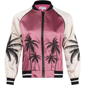 Jacket dames - Minueto - Paars/Multicolour - Maat XS