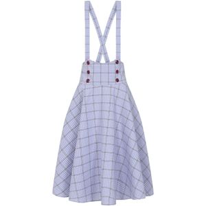 Swing rok - Banned Retro - Paars/Pastel - Maat XL