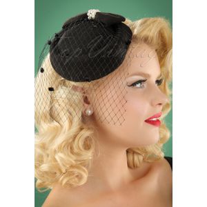 Hoeden & Fascinators - Banned Retro (Zwart)