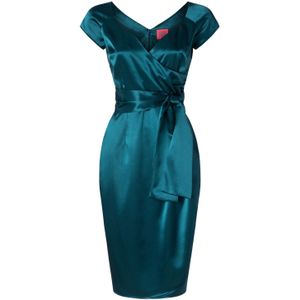 Strakke jurk - Glamour Bunny (Blauw)