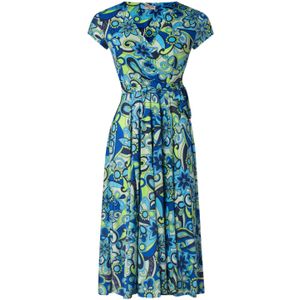 Swing jurk - Vintage Chic for Topvintage - Blauw - Maat 10