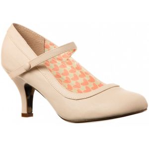 Pump - Bettie Page Shoes (Nude)