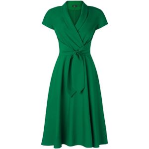 Swing jurk - Vintage Diva - Groen - Maat L