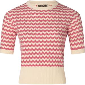 Tops - Circus (Creme/Roze)