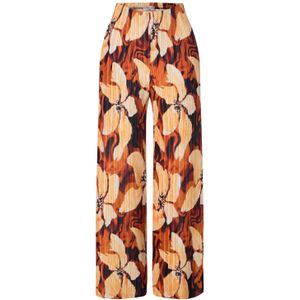 Pantalon - Vintage Chic for Topvintage (Bruin/Multicolour)