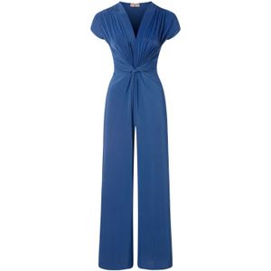 Jumpsuit - Vintage Chic for Topvintage - Blauw - Maat 8