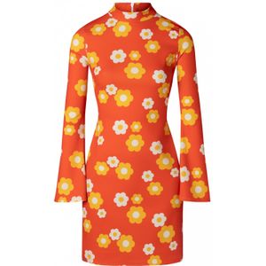 A lijn jurk - Vintage Chic for Topvintage (Oranje)