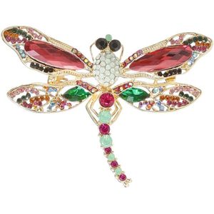 Broche - Day&Eve by Go Dutch Label - Roze/Multicolour - Maat One size