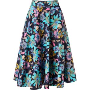 Swing rok - Banned Retro (Blauw/Multicolour)