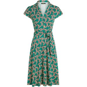 Swing jurk - King Louie - Groen/Turquoise/Multicolour - Maat M