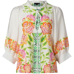 Blouse - Smashed Lemon (Wit/Multicolour)