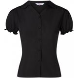 Blouse - Banned Retro (Zwart)