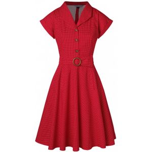 Swing jurk - Banned Retro (Rood)