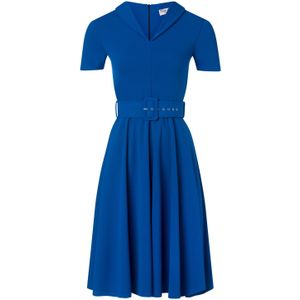 Swing jurk - Vintage Chic for Topvintage - Blauw - Maat 10