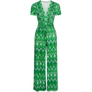 Jumpsuit - Vintage Chic for Topvintage - Groen - Maat 10