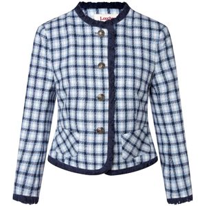 Jacket dames - Louche - Lichtblauw/Blauw - Maat 16
