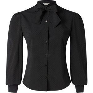 Blouse - Banned Retro (Zwart)