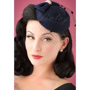 Hoeden & Fascinators - Banned Retro (Blauw)