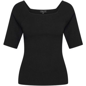Top - Zilch - Zwart - Maat S