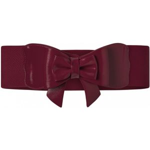 Riem dames - Banned Retro - Rood/Bordeauxrood - Maat M