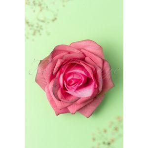 Haarbloem - Banned Retro - Roze - Maat One size