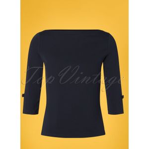 Tops - Banned Retro (Blauw/Donkerblauw)