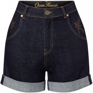 Short dames - Queen Kerosin - Blauw - Maat 29