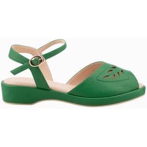 Sandalen dames - Charlie Stone - Groen - Maat 38