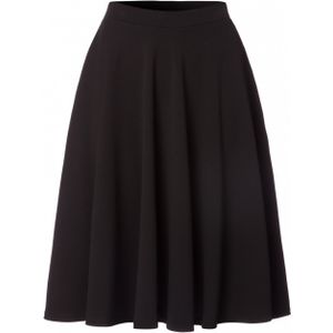 Swing rok - Vintage Chic for Topvintage - Zwart - Maat 10