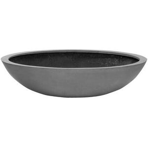 Pottery Pots Natural Jumbo Bowl bolvormige plantenbak grijs-L (ø 110 x 27 H)
