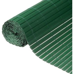 Tuinscherm PVC dubbelwandig groen-1,5 x 3 meter
