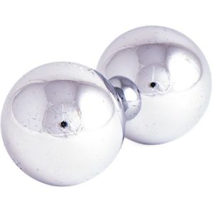 Qi Gong ballen zilverkleur 40 mm