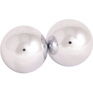 Qi Gong ballen zilverkleur 35 mm