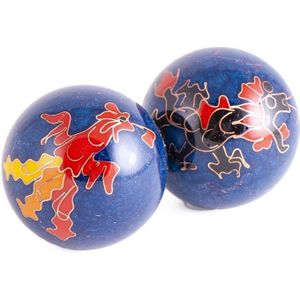 Qi Gong ballen draak phoenix 40 mm