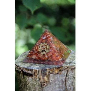 Orgoniet Piramide Carneool