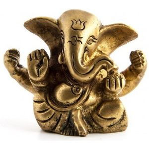 Ganesha messing 5 cm