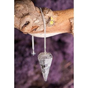 Pendel orgone obsidiaan