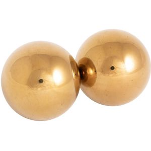 Qi Gong ballen goudkleur 35 mm