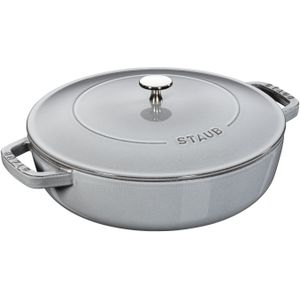 Sauteerpan Chistera 28 cm / 3,7 l, Grafietgrijs - Braisers - Staub