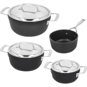 Demeyere Alu Pro 5 Pannenset met steelpan, 4-delig - Alu Pro 5 - Demeyere