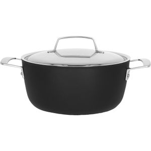 Demeyere Alu Pro 5 Kookpan- Duraslide - Met RVS deksel - 24 cm - 4,25 L