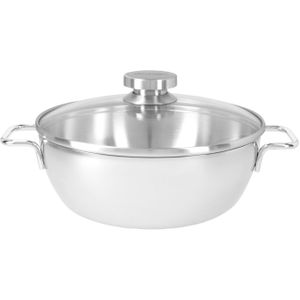 Demeyere Apollo 7 braadpan met glasdeksel 24cm - Glasdeksel