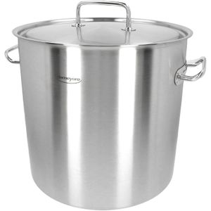 Demeyere Commercial 3 Soeppan met hoge randen 40 cm / 50 l - Commercial 3 - Demeyere